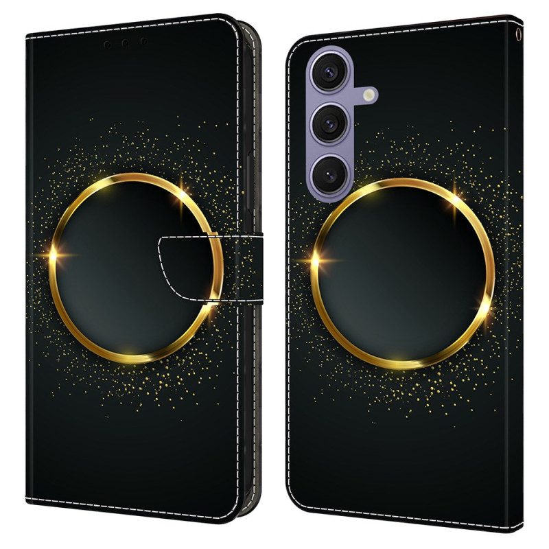 Kuoret Samsung Galaxy S25 Plus 5g Kultainen Ympyrä