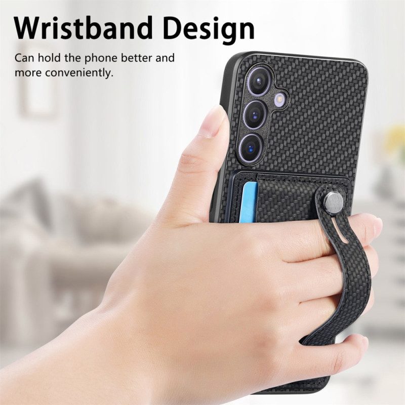 Kuori Samsung Galaxy S25 Plus 5g Hihna Ja Korttikotelo