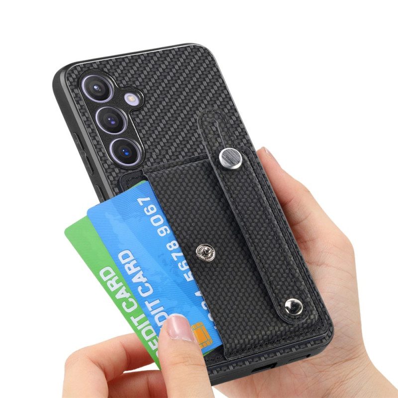 Kuori Samsung Galaxy S25 Plus 5g Hihna Ja Korttikotelo