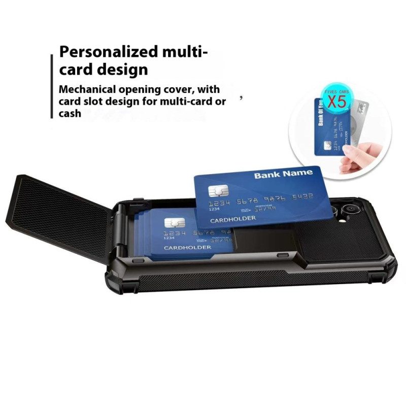 Kuori Samsung Galaxy S25 Plus 5g Integroitu Korttikotelo Suojakuori