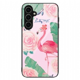 Kuori Samsung Galaxy S25 Plus 5g Karkaistua Lasia Flamingo