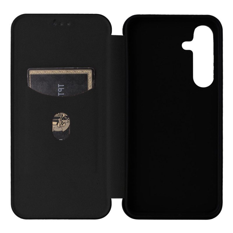 Nahkakotelo Samsung Galaxy S25 Plus 5g Hiilikuitu