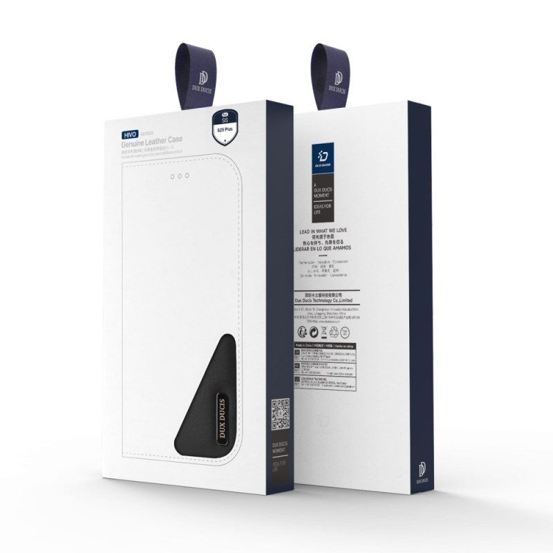 Nahkakotelo Samsung Galaxy S25 Plus 5g Hivo-sarjan Dux Ducis Suojakuori