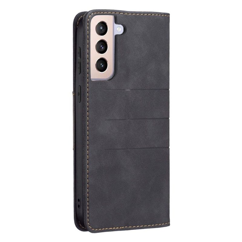 Flip Case Samsung Galaxy S21 Plus 5G Hemming Kotelot Flip Binfen Color Flip Faux Leather