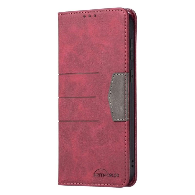 Flip Case Samsung Galaxy S21 Plus 5G Hemming Kotelot Flip Binfen Color Flip Faux Leather