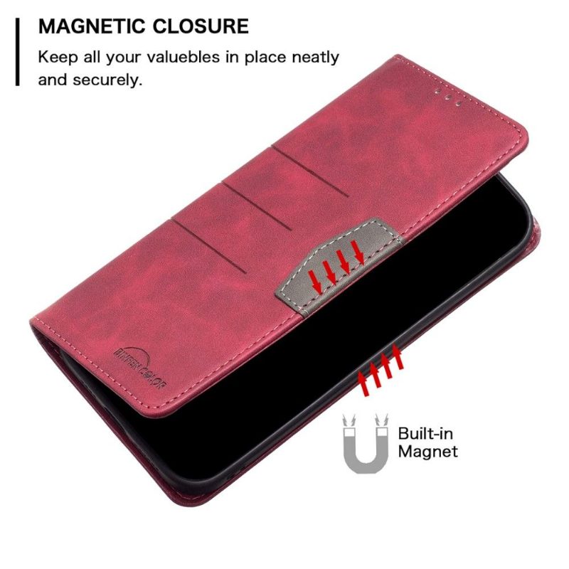 Flip Case Samsung Galaxy S21 Plus 5G Hemming Kotelot Flip Binfen Color Flip Faux Leather
