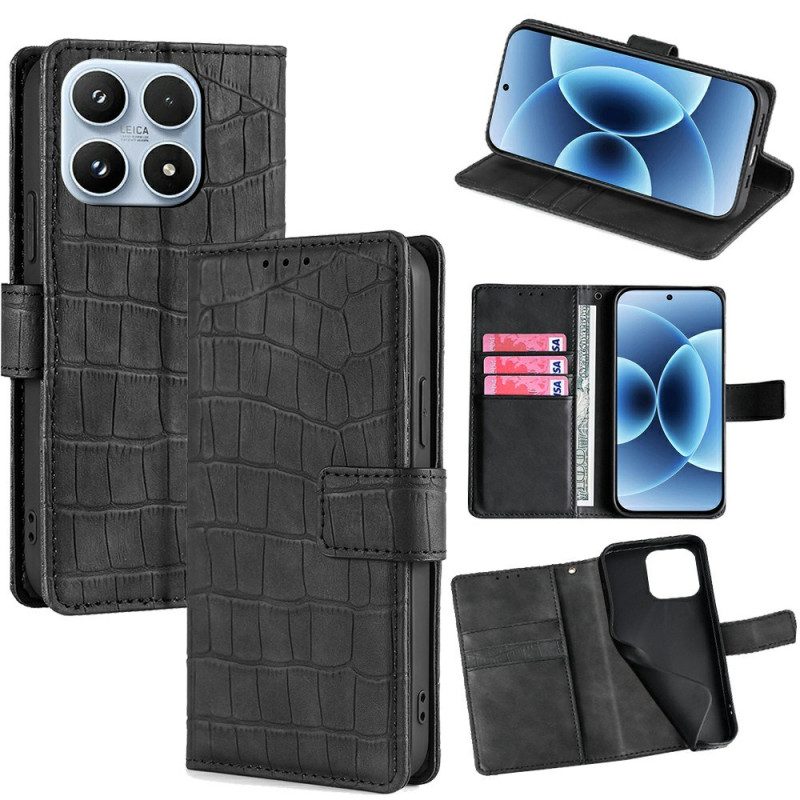 Kotelot Xiaomi 17 Krokotiilikuvioinen