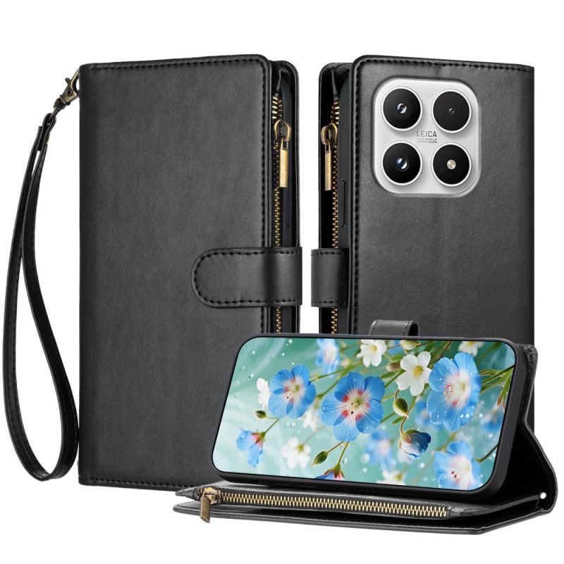 Kotelot Xiaomi 17 Lompakko Hihnalla Suojakuori