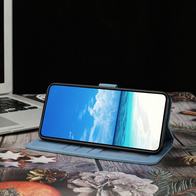 Kotelot Xiaomi 17 Perhosen Lento Mokkanahkakuvio