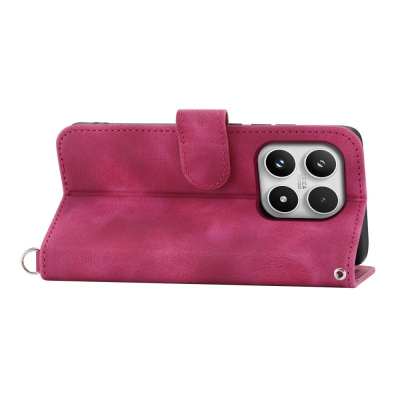 Kotelot Xiaomi 17 Pitsi Mokkanahkakuvio