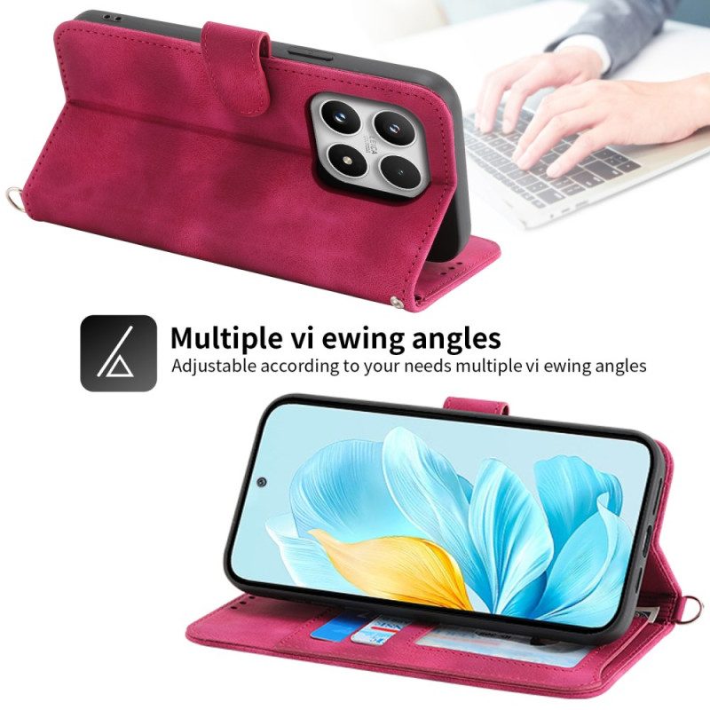 Kotelot Xiaomi 17 Pitsi Mokkanahkakuvio