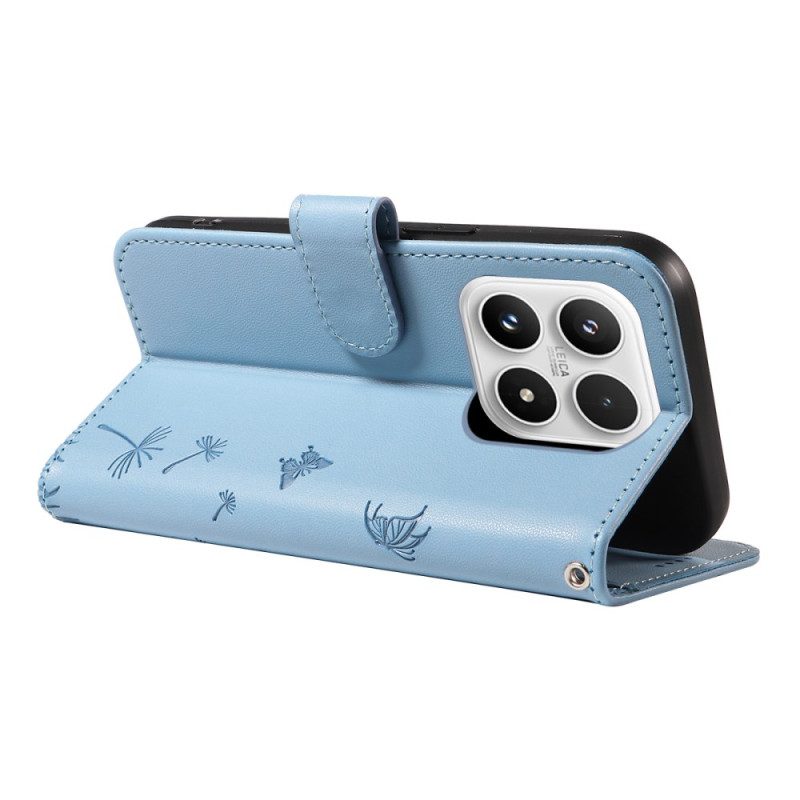 Kotelot Xiaomi 17 Puhelinkuoret Voikukkakuvio Hihna