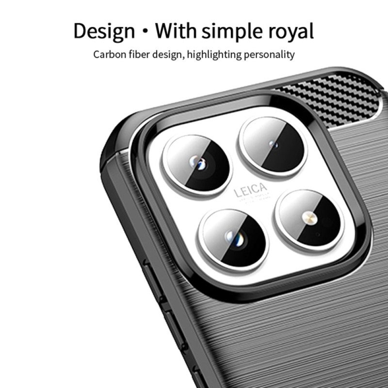 Kuori Xiaomi 17 Harjattu Hiilikuitu