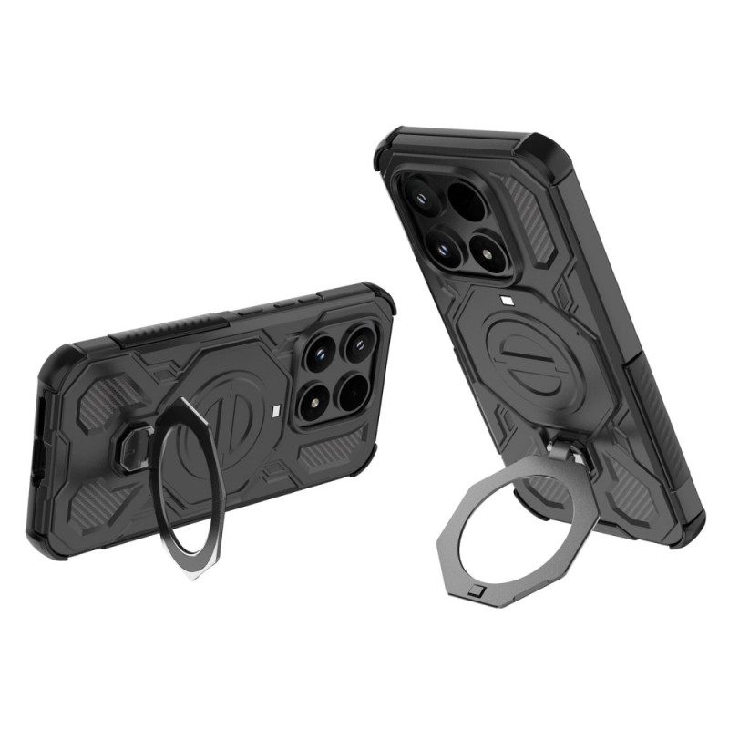 Kuori Xiaomi 17 Magneettinen Ja Pyörivä Metallinen Teline