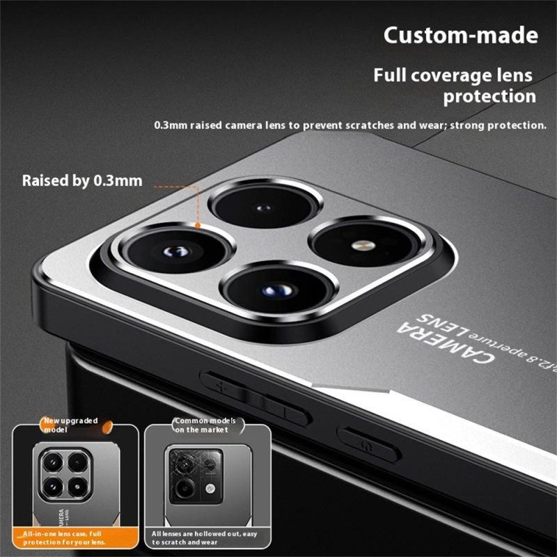 Kuori Xiaomi 17 Metallinhohtoinen Efekti