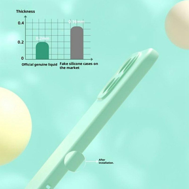 Kuori Xiaomi 17 Silikoniväri