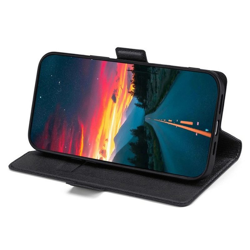 Nahkakotelo Xiaomi 17 Nahkamainen Tuplalukko