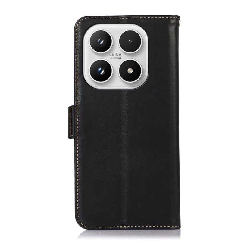 Nahkakotelo Xiaomi 17 Rfid-suojattu Nahka