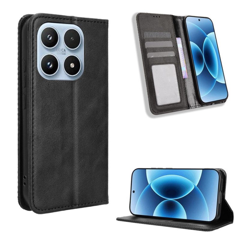 Nahkakotelo Xiaomi 17 Vintage Frieze Suojakuori