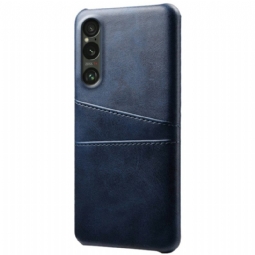 Case Sony Xperia 1 Vii Puhelinkuoret Nahkaefektikorttikotelo