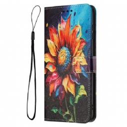 Kotelot Sony Xperia 1 Vii Auringonkukkakuvio