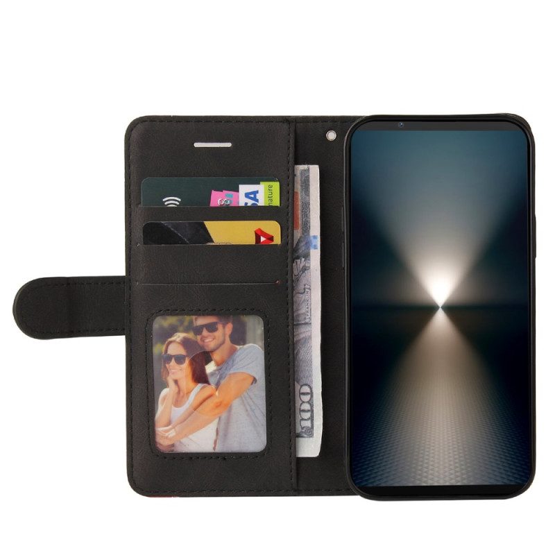 Kotelot Sony Xperia 1 Vii Kaksisävyinen Aaltoileva Viiva