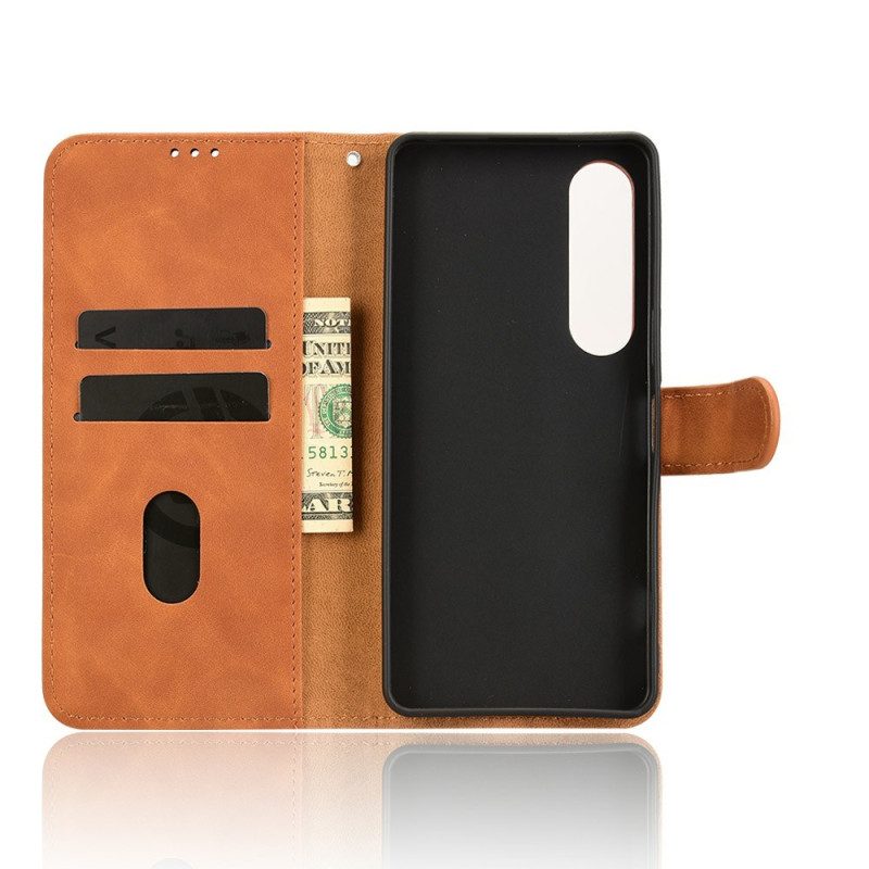 Kotelot Sony Xperia 1 Vii Mokkanahkakuvio