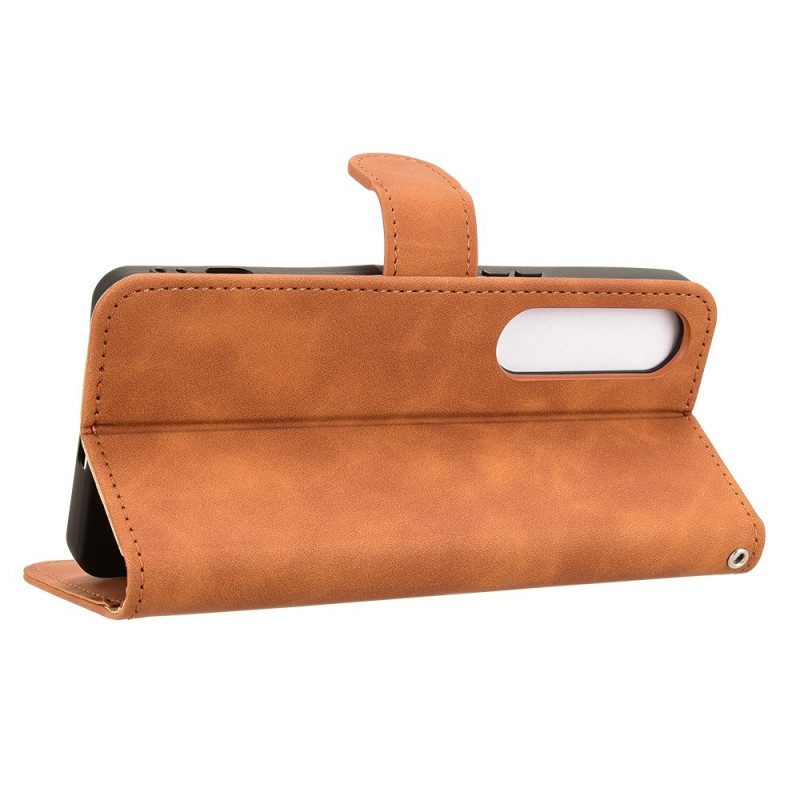 Kotelot Sony Xperia 1 Vii Mokkanahkakuvio