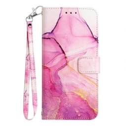 Kotelot Sony Xperia 1 Vii Puhelinkuoret Marmorikuvio Hihnalla