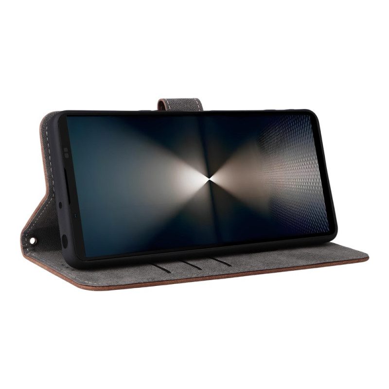 Kotelot Sony Xperia 1 Vii Rfid-suoja Ja Hihna