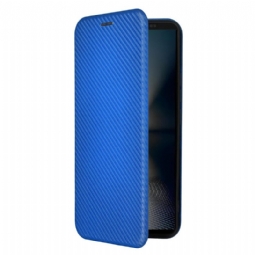 Nahkakotelo Sony Xperia 1 Vii Hiilikuitu