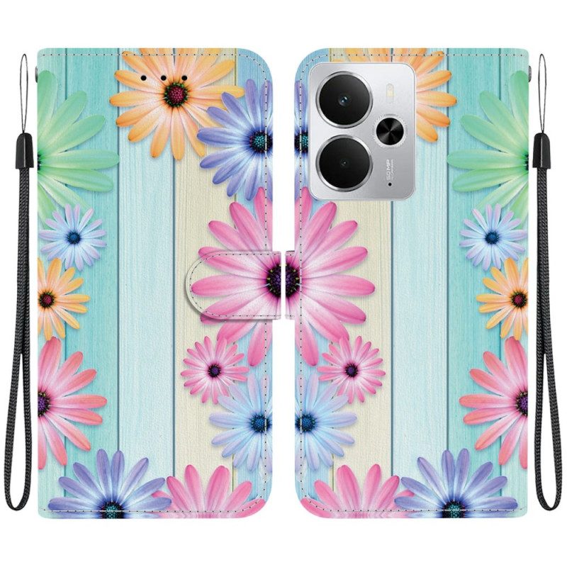 Kotelot Realme 14 5g Auringonkukkakuvio