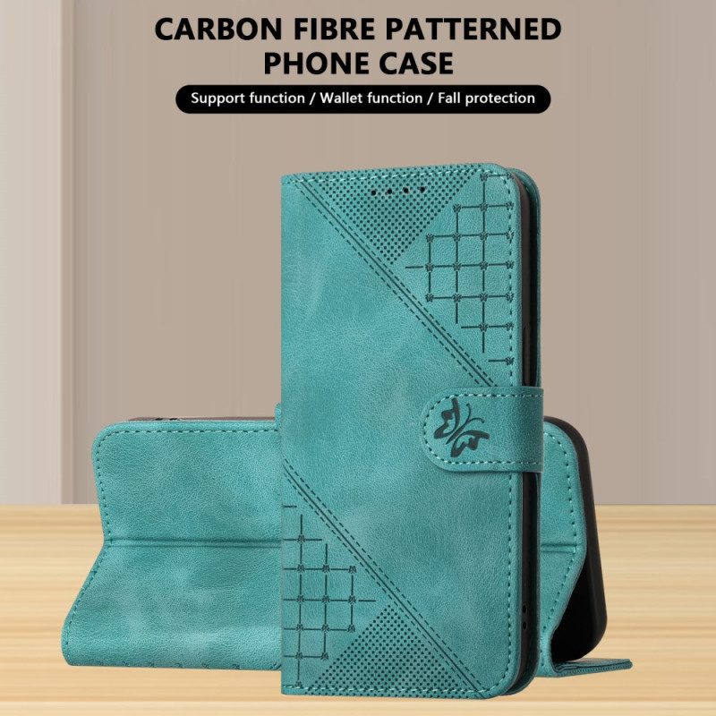 Kotelot Realme 14 5g Perhoskuvioinen Hihna Suojakuori