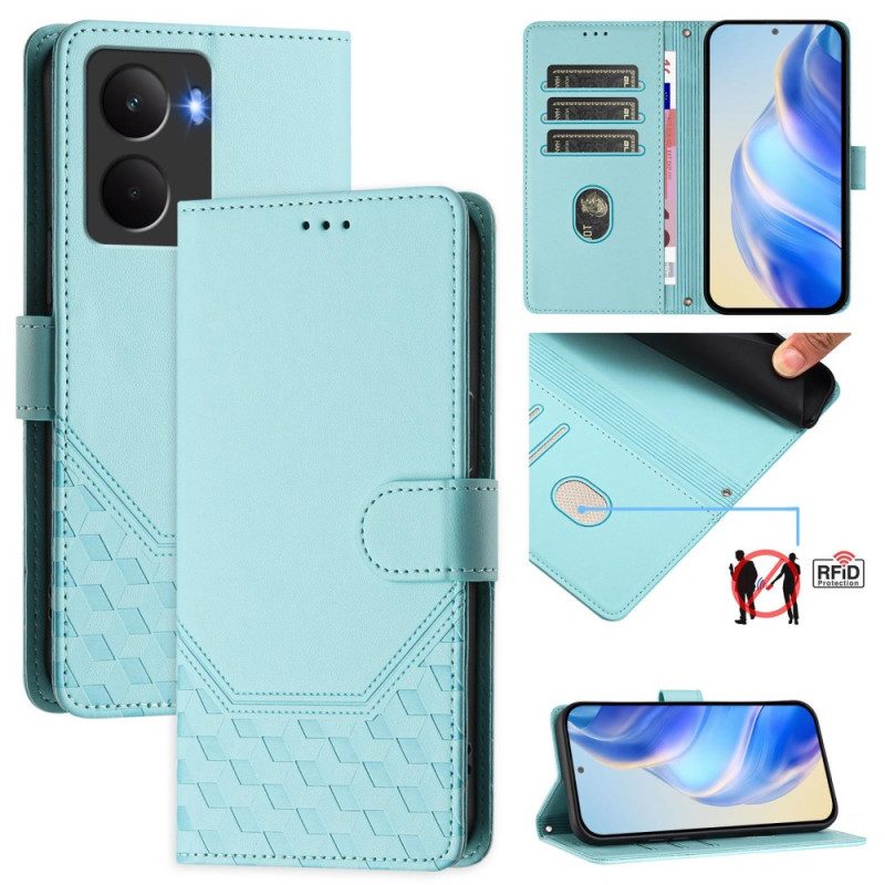 Kotelot Realme 14 5g Puhelinkuoret Hunajakennokuvioinen Rfid-kortti