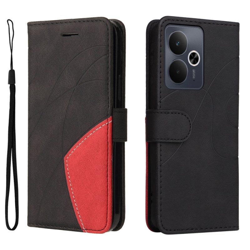 Kotelot Realme 14 5g Puhelinkuoret Kaksivärinen Aaltoileva Kuvio