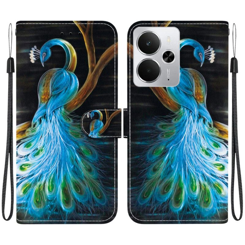 Kotelot Realme 14 5g Puhelinkuoret Riikinkukkokuvio