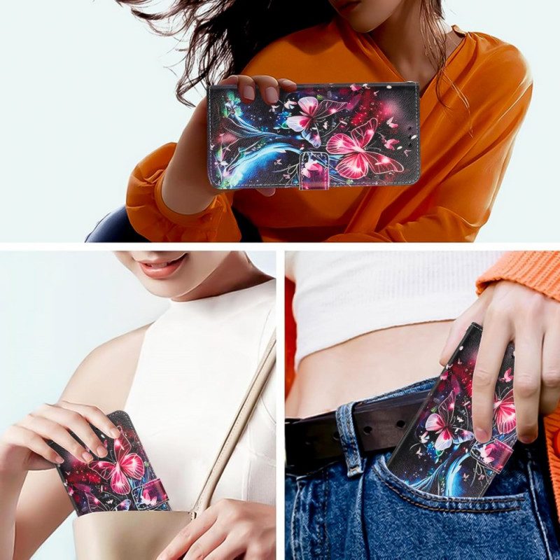 Kotelot Realme 14 5g Puu Ja Perhoset Suojakuori