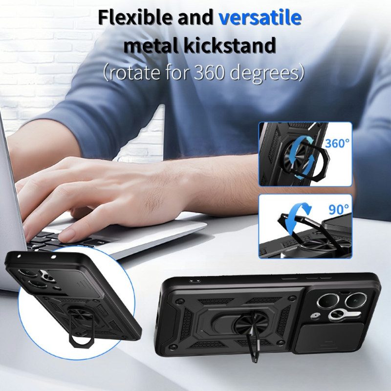 Kuori Realme 14 5g Liukulukko Kameralle Ja Jalustalle