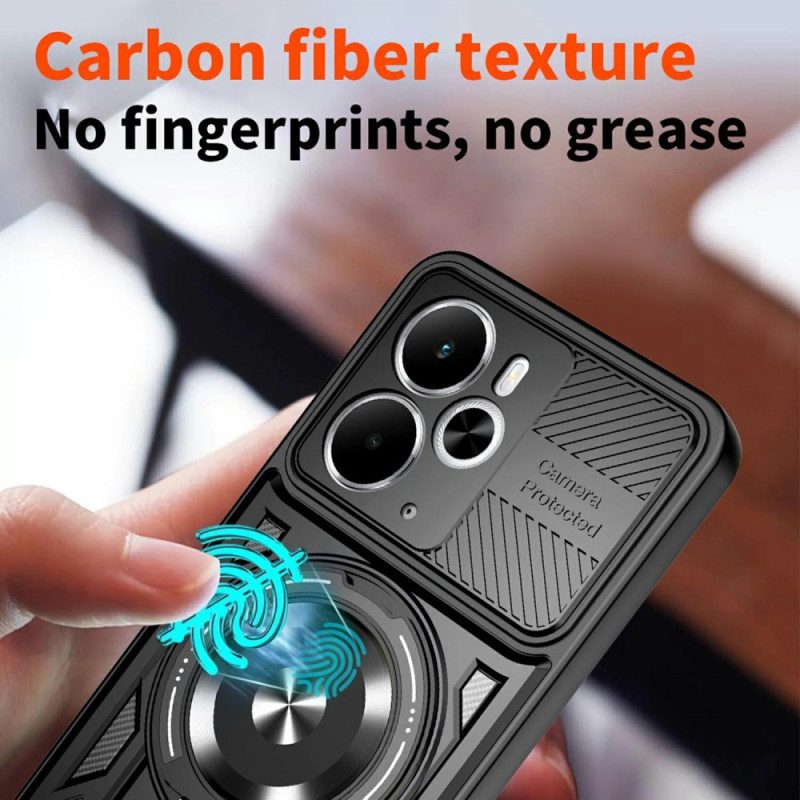 Kuori Realme 14 5g Magneettinen Pyörivällä Jalustalla