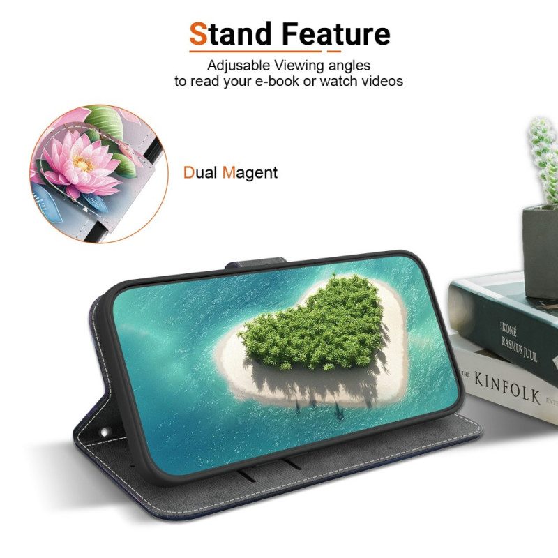 Nahkakotelo Realme 14 5g Lootus