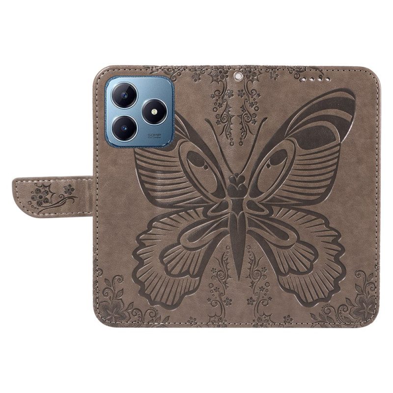 Kotelot Realme Note 60x Puhelinkuoret Graafinen Perhonen