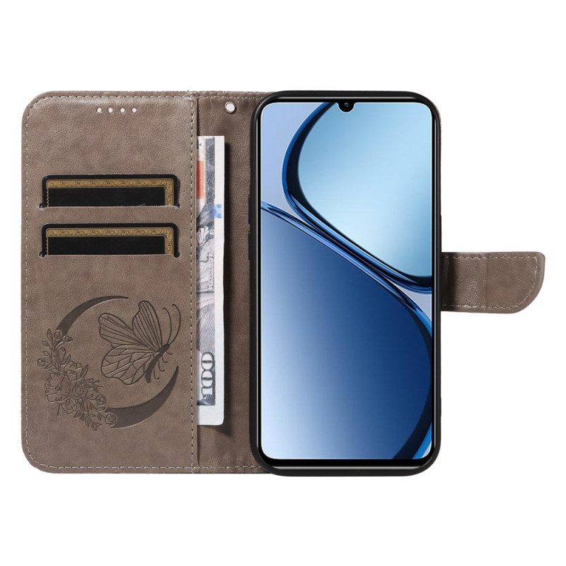 Kotelot Realme Note 60x Puhelinkuoret Graafinen Perhonen