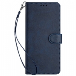 Kotelot Realme Note 60x Puhelinkuoret Mattakuvio Hihnalla