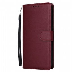 Kuoret Realme Note 60x Yksivärinen Tekonahka