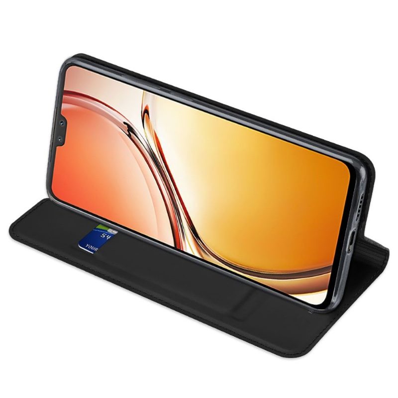 Flip Case Vivo V23 5G Hemming Business Satin Effect