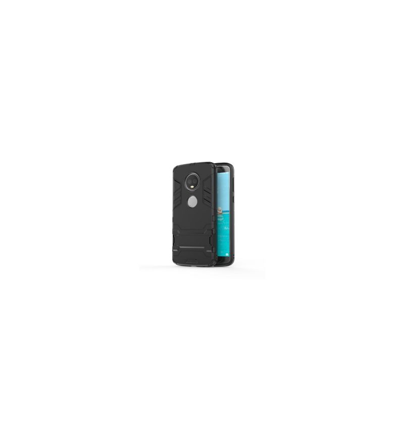 Kuori Motorola Moto G6 Plus Cool Guard Iskunkestävä Integroidulla Jalustalla