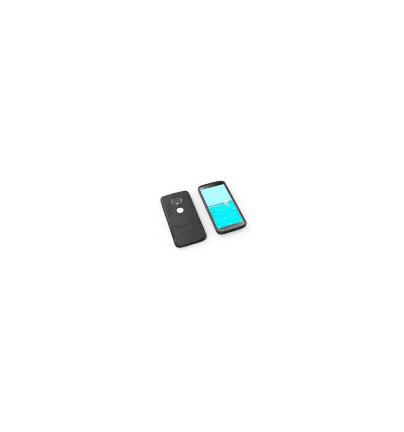 Kuori Motorola Moto G6 Plus Cool Guard Iskunkestävä Integroidulla Jalustalla