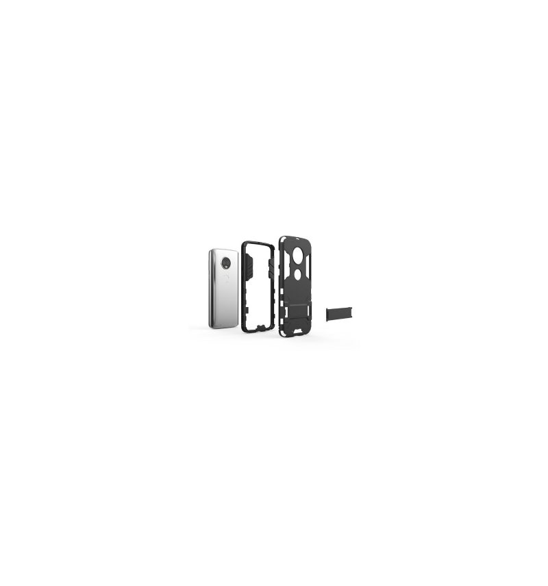 Kuori Motorola Moto G6 Plus Cool Guard Iskunkestävä Integroidulla Jalustalla