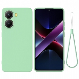 Case Poco X7 Pro 5g Puhelinkuoret Nestesilikoni Hihnalla