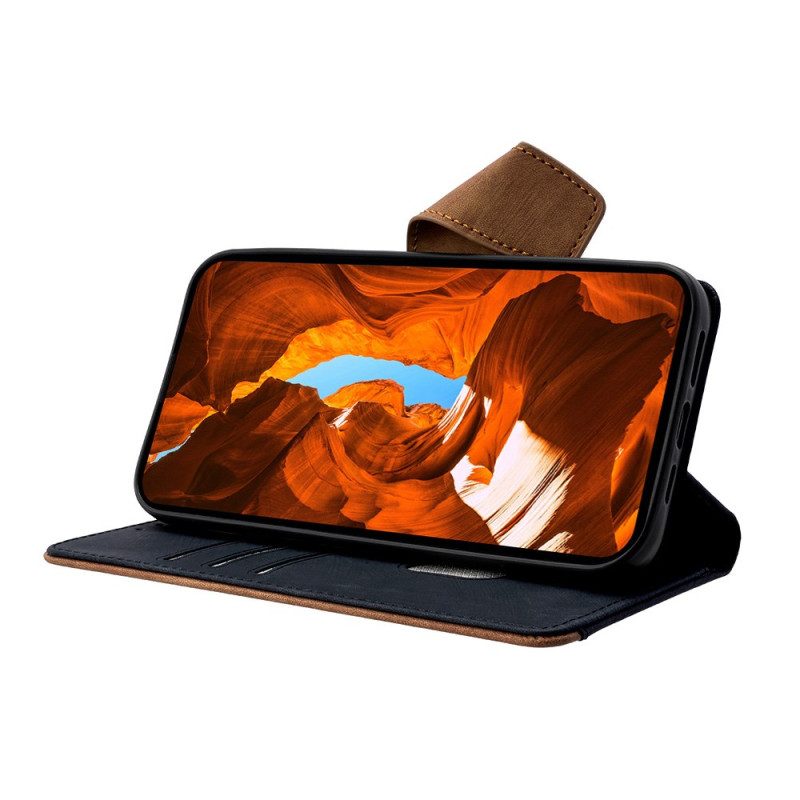 Kotelot Poco X7 Pro 5g Kaksivärinen Retrotyyli